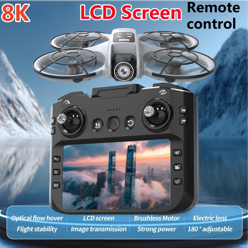 Drone Controller Screen - Dron con Pantalla Ultra HD Grande,