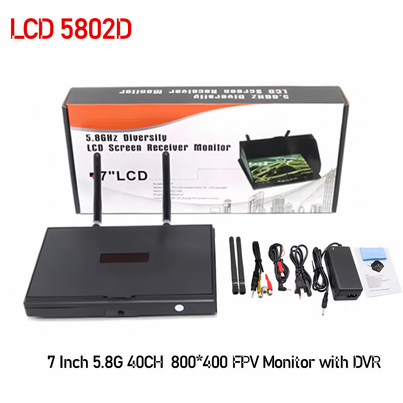 Monitor LCD de 7 pulgadas 5.8G - Drone Controller Screen reseña y precio